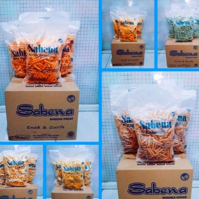 

NEW PRODUK SNACK SABENA STICK 360GR ISI 5 PACK !!!!!