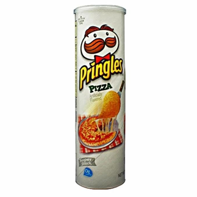 

READY STOCK PRINGLES POTATO CHIPS 107G - PIZZA FLAVOR !!!!!