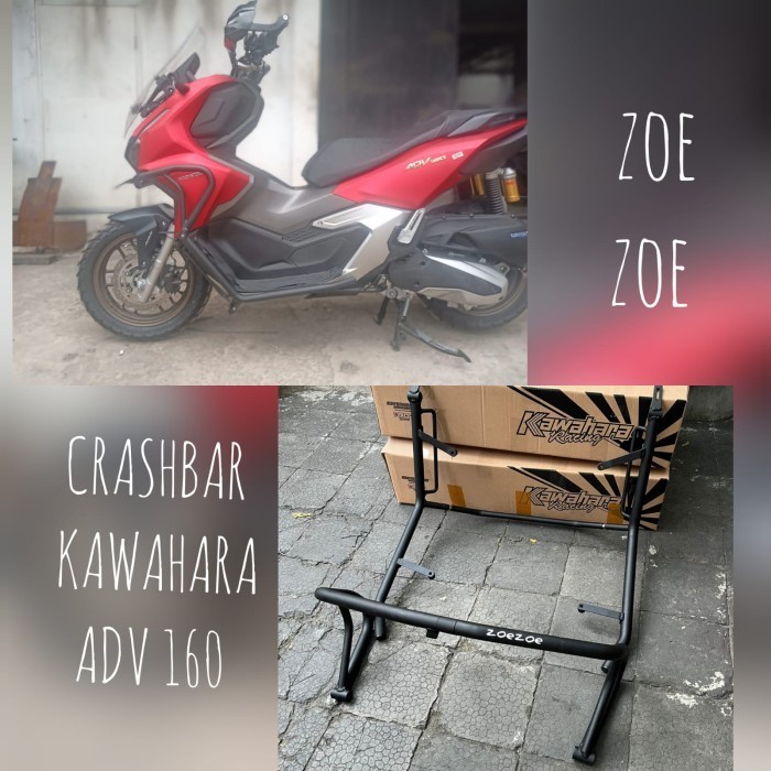 Termurah Crashbar Adv 160 Full Samping Depan Kawahara Body Protector Adv 160 Terbaik