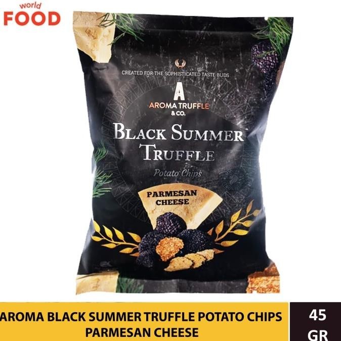 

BIG SALE BLACK SUMMER TRUFFLE CHIPS - PARMESAN CHEESE 45GR !!!!!