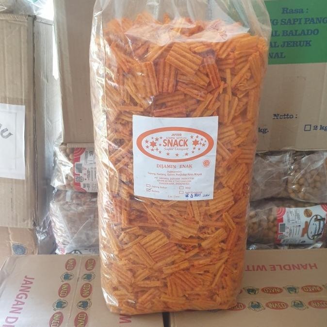 

READY STOCK KENTANG SISIR BALADO /JAFOOD 1 BAL !!!!!