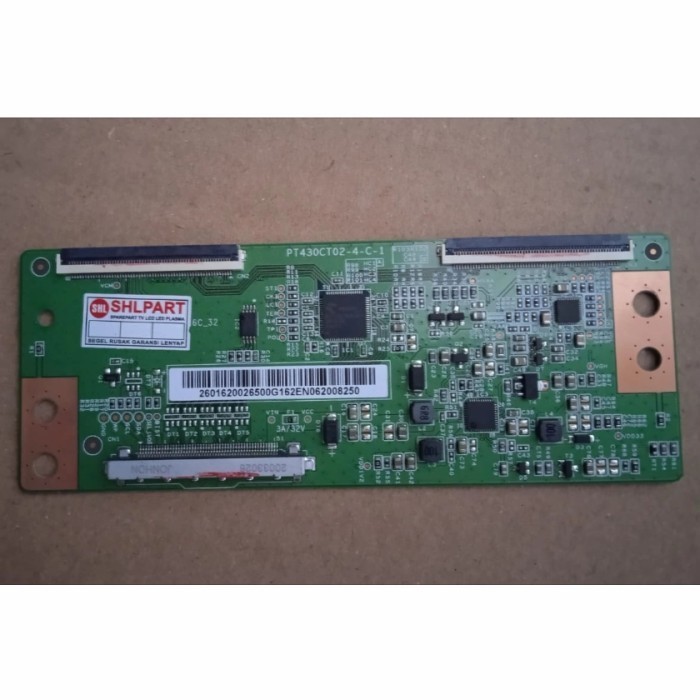 TIKON TICON TV LED 43 INCH MODUL TCON T-CON PT430CT02-4-C-1 ORIGINAL