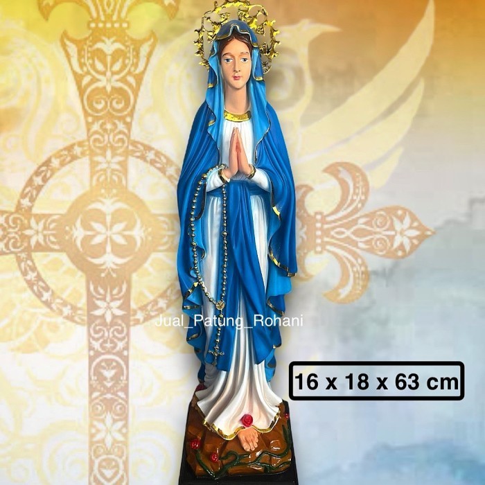 Aba Patung Maria Lourdes 60 Cm (2)
