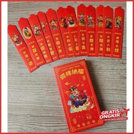 

Serba Murah Mrcaisen Angpao 12Pc 1Pak Angpau Mini Angpau Kocok 2024 Angpau Naga Angpau 2024 Kertas Angpau Imlek A008 Jaminan Quality