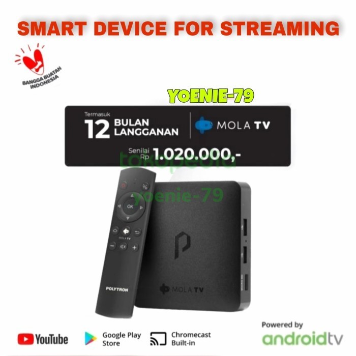 Ready Mola Streaming Device / Box, Android Tv Box, MOLA TV PDB M11