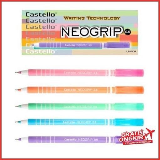 

Termurah 12Pc Pulpen Castello Neogrip By Standart Jaminan Original