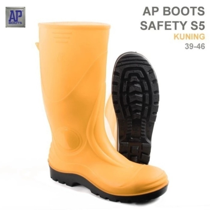JUAL SEPATU SAFETY AP BOOTS S5 ORIGINAL PROMO