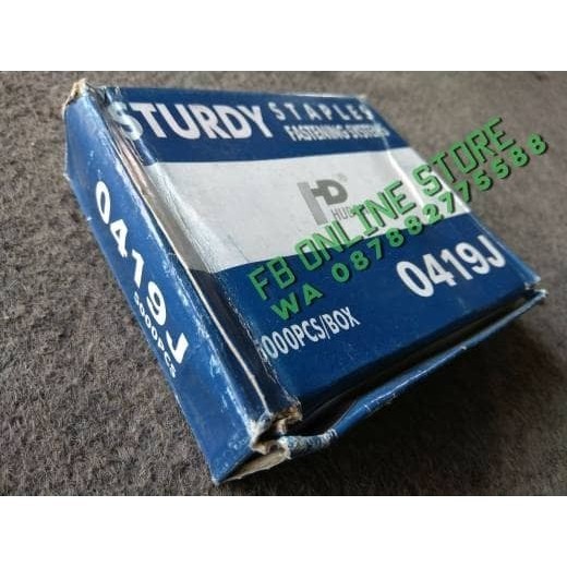 

Promo Isi Staples U 419J Isi 5000Pc Merk Hudong Lebar 4 Mm Panjang 19 Mm High Quality