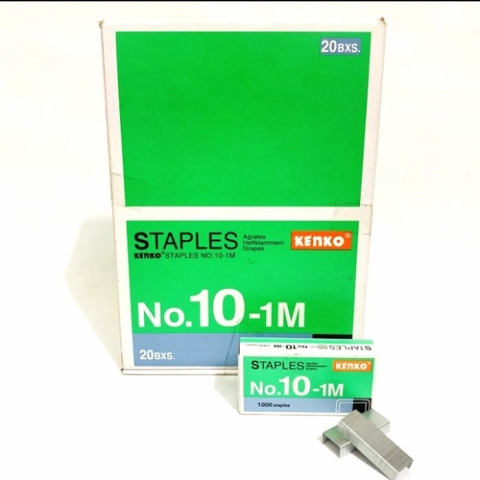 

Restock Staples/ Isi Stapler Kenko No.10- 1M (Box) Bebas Ongkir