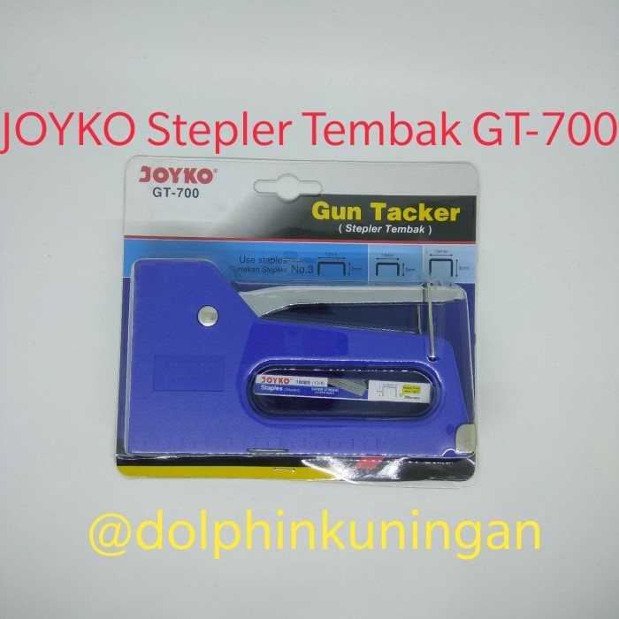 

Termurah Stapler Joyko Gt-700 Stapler Tembak - Gun Tacker Ready Stock