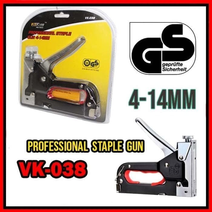

Baru Staples Tembak Stapler Gun Besi Nail Tacker Rapide Staple Heckter Terbaik