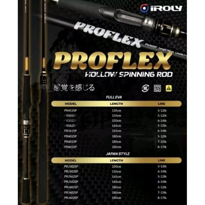 Joran Iroly Proflex Spinning 150, 165, 180, 189