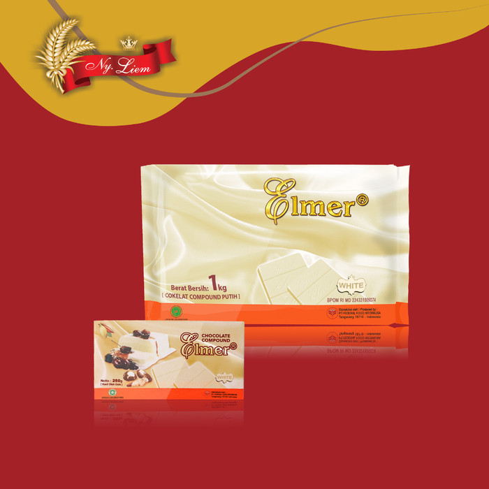 

Ready ELMER Chocolate Compound White 1 kg