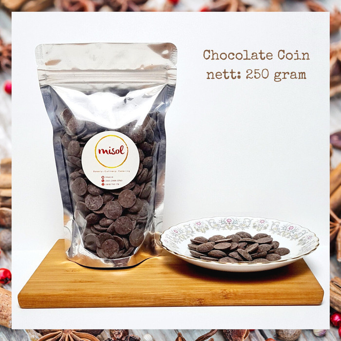 

Ready Dark Chocolate Couverture 64% MISOL netto 250 gram Premium