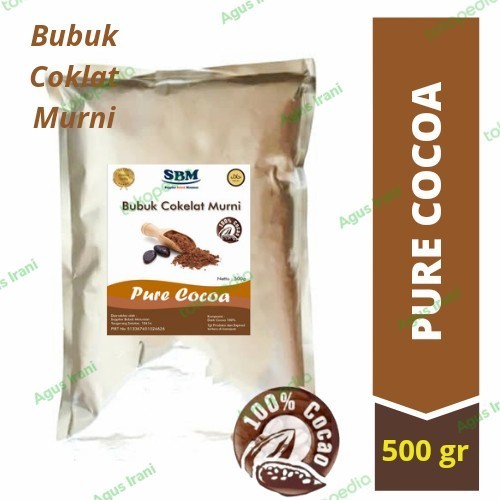 

Ready Pure Cocoa Murni Bubuk Coklat 100% Bahan Minuman dan Kue kemasan 500 g