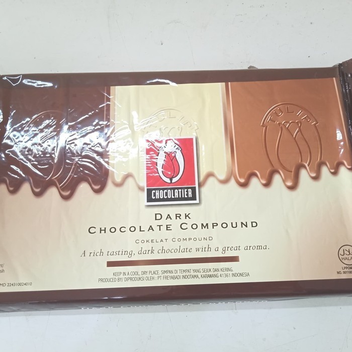 

Ready tulip dark chocolate compound 1kg