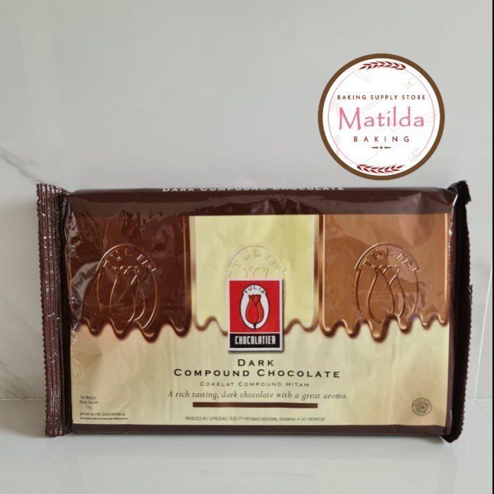 

Ready Tulip Dark Chocolate Compound 1KG