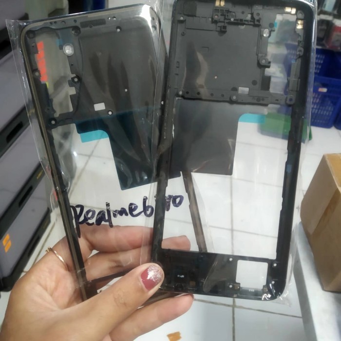 BEZEL REALME 6 PRO TUTUP MESIH TULANG BAZEL