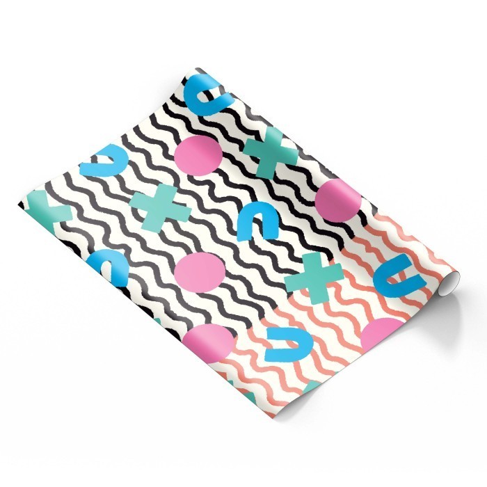

Capricorn Design Giftwrap Kertas Kado Reguler Stroke isi 6 – GWK 084
