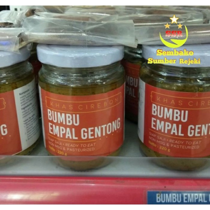 

Ready bumbu empal gentong pangestu/bumbu empal gentong asli cirebon 250 gr