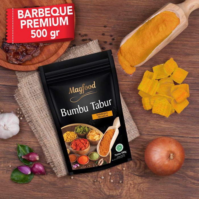 

Ready MAGFOOD BUMBU TABUR BARBEQUE PREMIUM 500 GRAM