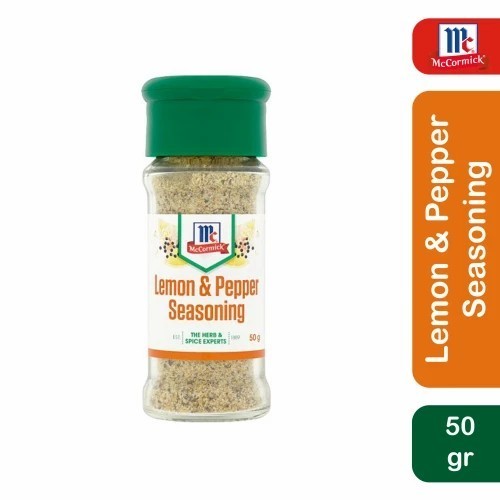 

Ready McCormick Lemon & Pepper Seasoning 50gr Bumbu Siap Pakai
