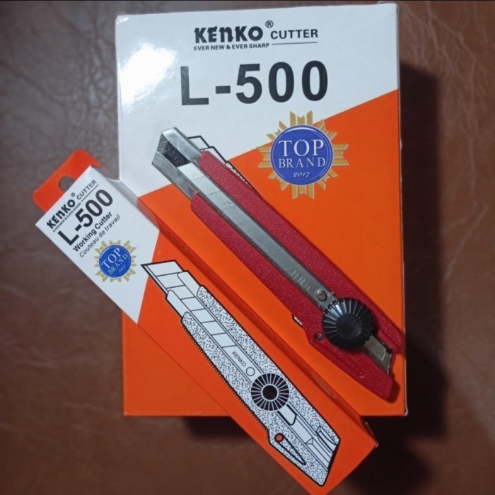 

Cutter Kenko L 500 Besar Satu Dus Isi 12 Pcs Harga Promo