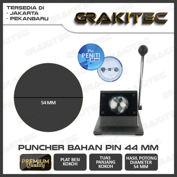 

Mesin Puncher Pin Plong Cutter Pin Bahan Pin Alat Pemotong Pin 44 Mm