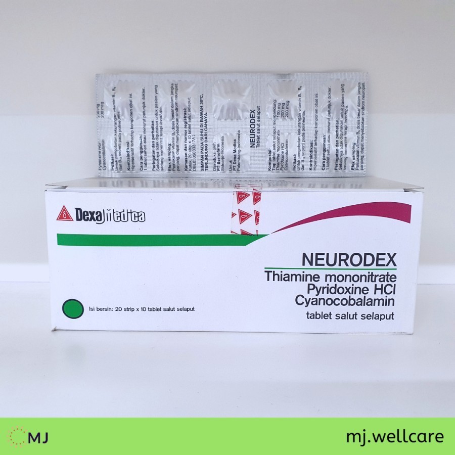 Neurodex Vitamin B Complex Box 100 Tablet