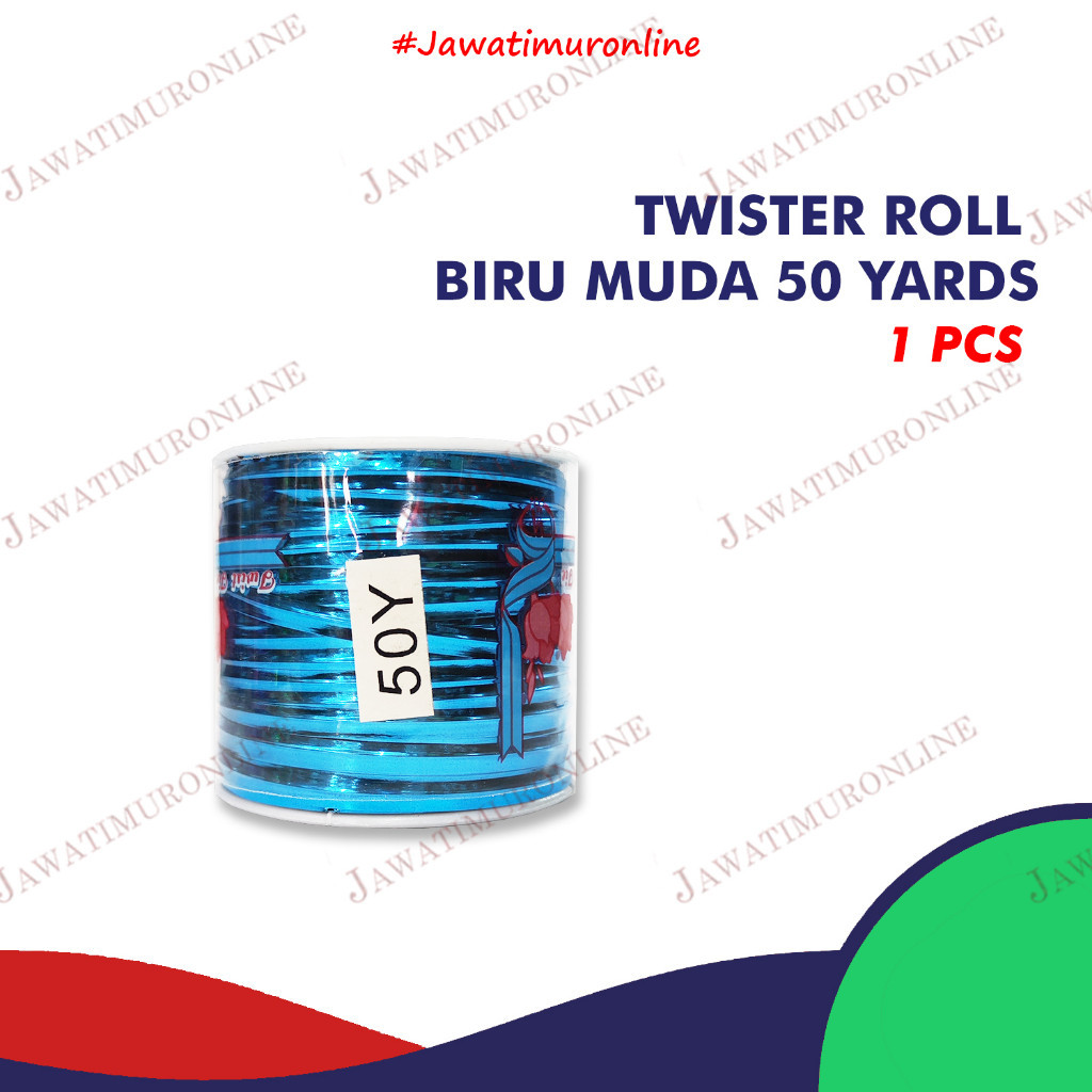 

Kawat Pengikat Souvenir - Kawat Kado - Pita Kawat 50 Yards ASLI
