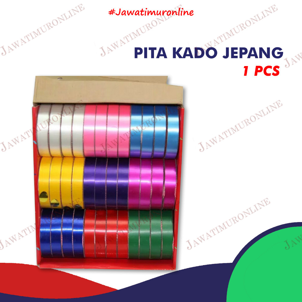 

Pita Jepang / Pita Kado Jepang KILAP - Pita Plastik