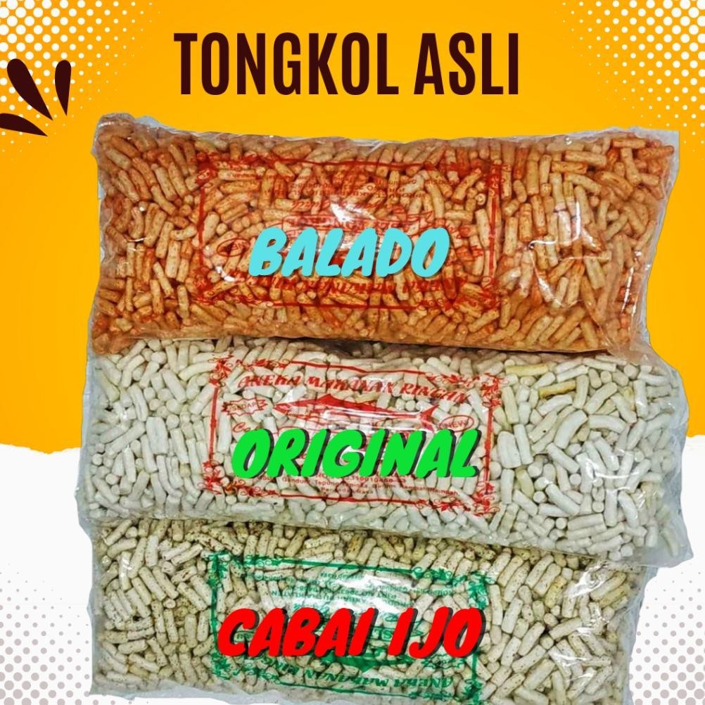 

Original Kerupuk Ikan Tongkol Asli 1000Gr / 1Kg Cod