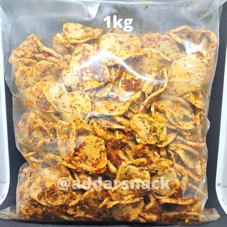

Keripik Basreng Bumbu Basah Daun Jeruk Halal 1Kg