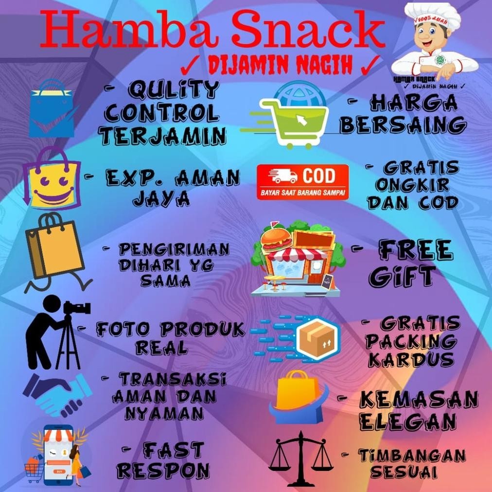 

[1Kg} Kue Pang Pang Enak Rasa Dijamin Nagih Termurah