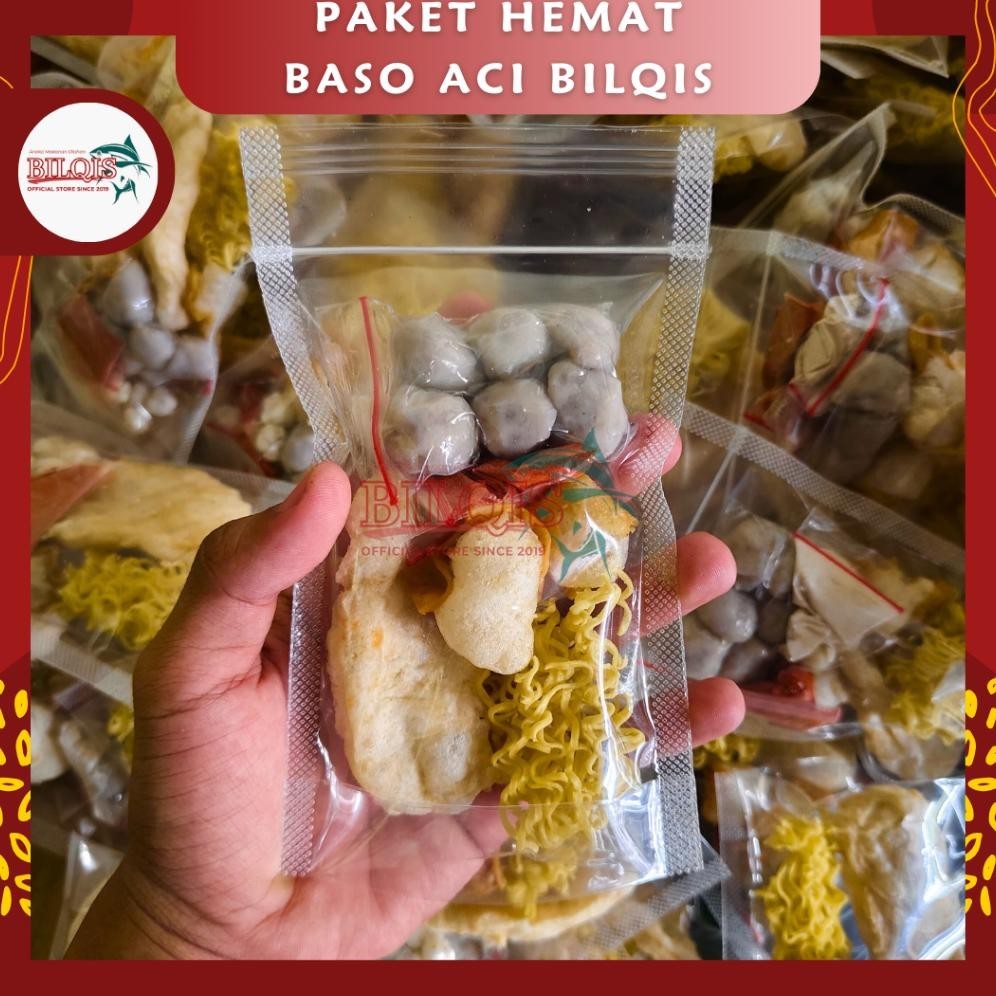 

Paket Hemat Baso Aci Instan 12Pcs / Bakso Aci Boci Instan Homemade / Baso Aci Bilqis