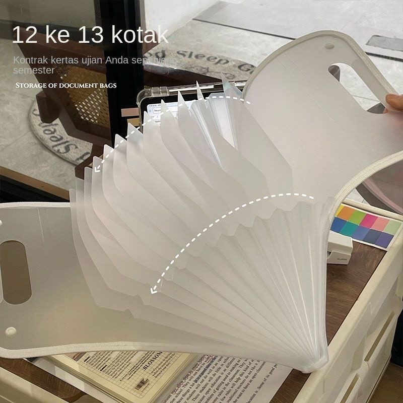 

Buku Penyimpanan Kertas Uji Folder Kapasitas Besar Multi-lapisan