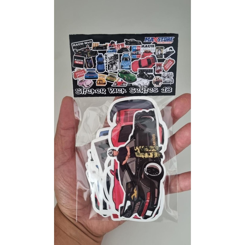 

rwb japan / rwb sticker set japan / akira nakai / luggage sticker