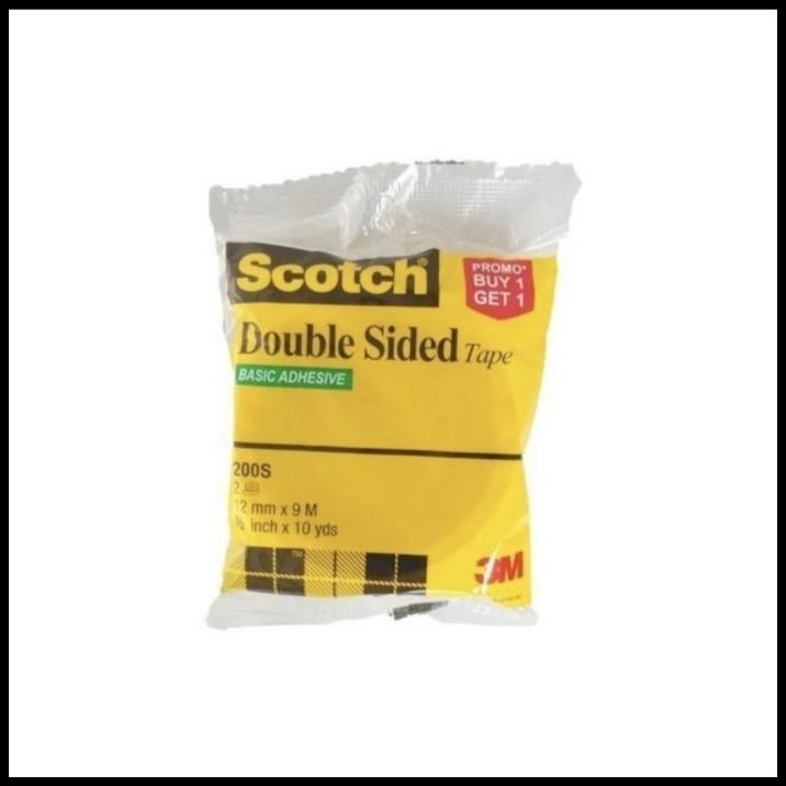 

TERMURAH SCOTCH DOUBLE SIDED TAPE 3M !!!