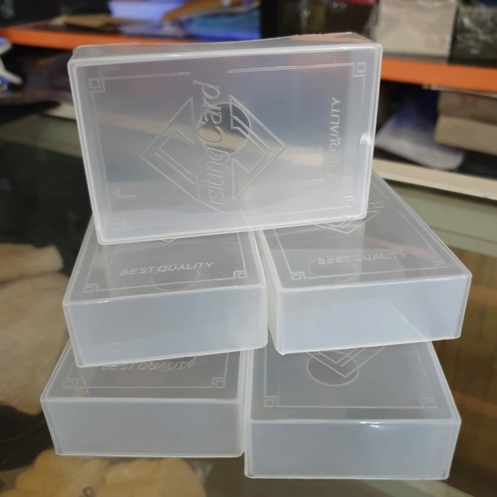 

Kotak Kartu Nama Plastik Isi 100