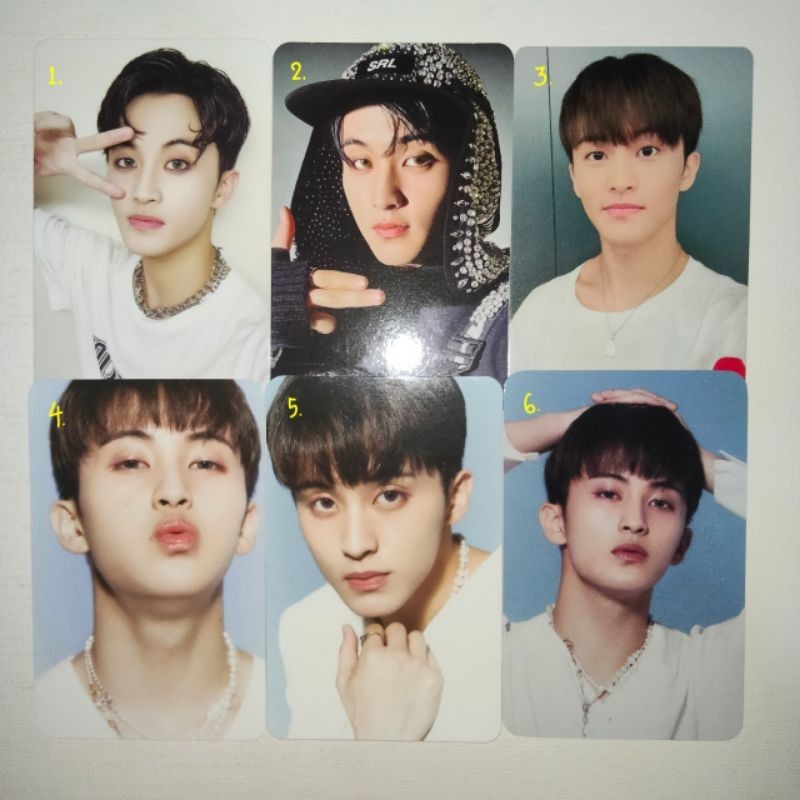 OFFICIAL PHOTOCARD MARK LEE JENO NCT DREAM 127 ISTJ SEASON GREETINGS BEST FRIEND EVER BFE GLITCH MOD
