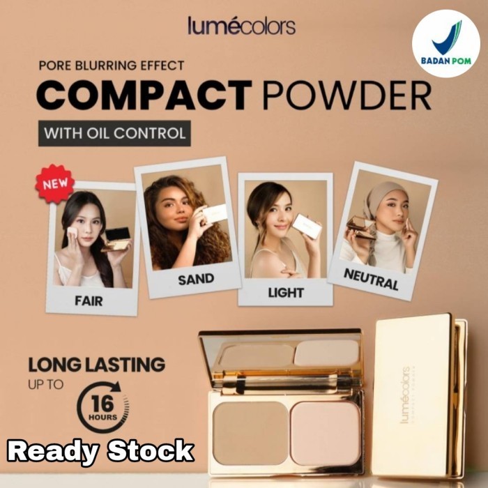 Lumecolors Compact Powder Pore Blurring Effect With Oilcontrol Neutral