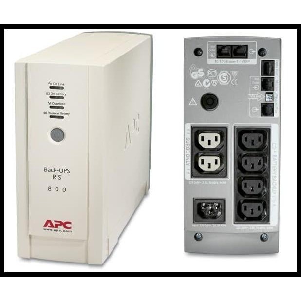 BEST DEAL UPS APC RS800 800 VA BEKAS MURAH TANPA AKI 