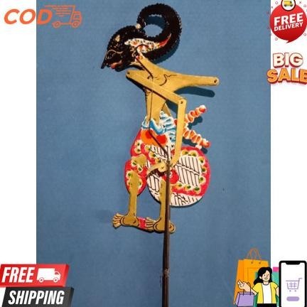 Satu Set Wayang Pandawa Lima, Wayang Kulit Kertas, Wayang Mainan Tradisional Budaya