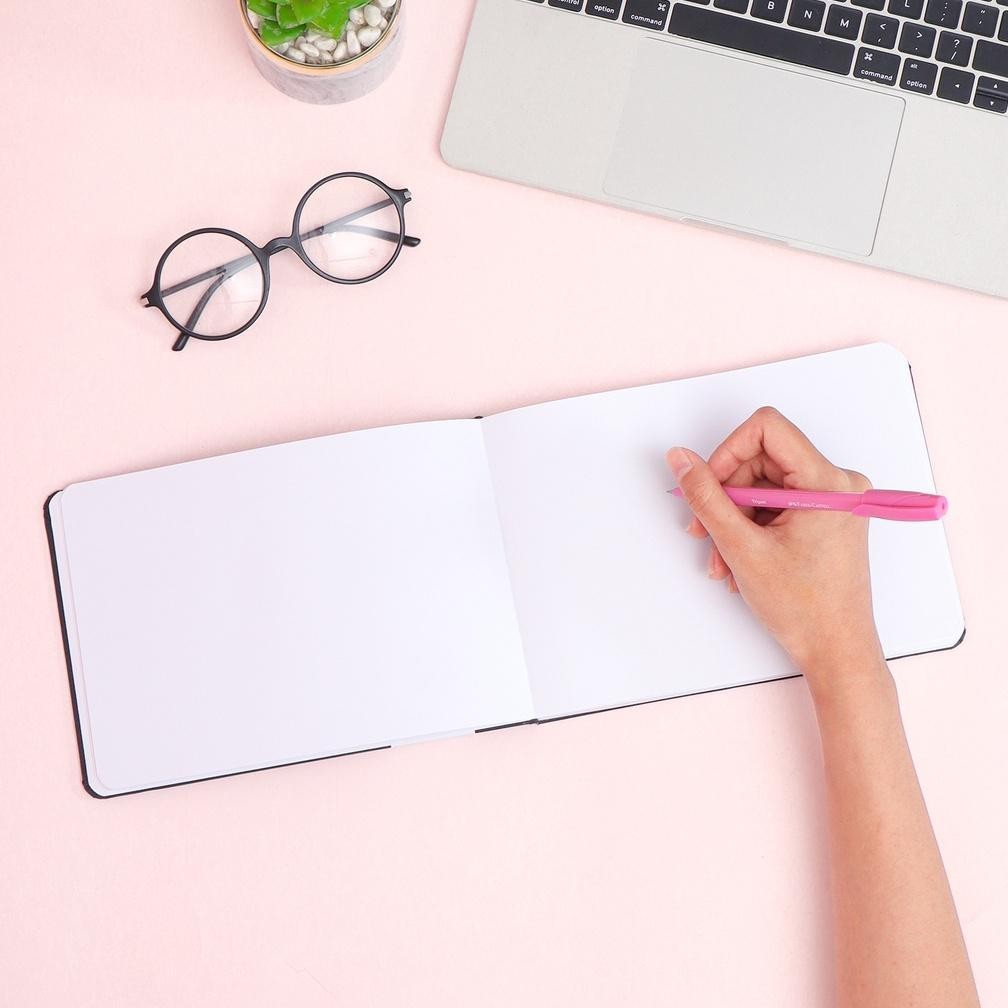 

TR21 bukuqu Sketch book Hardcover - Notebook gambar/ Lukis/ Cat Air tebal Termurah