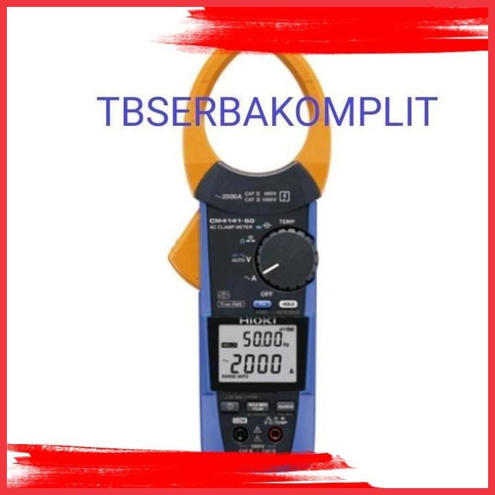 (sumb) hioki cm4141-50 digital ac 2000a tang amper meter pengganti cm4232