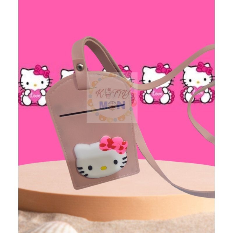

Lanyard/name tag id kartu hello kitty