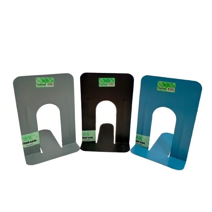 Book End Pembatas Penyangga Buku Besi 9 Inch Book Stand Holder