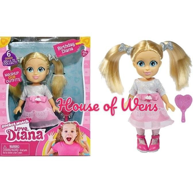Trend Love Diana Birthday Diana Doll Original - Boneka Karakter Terbaik