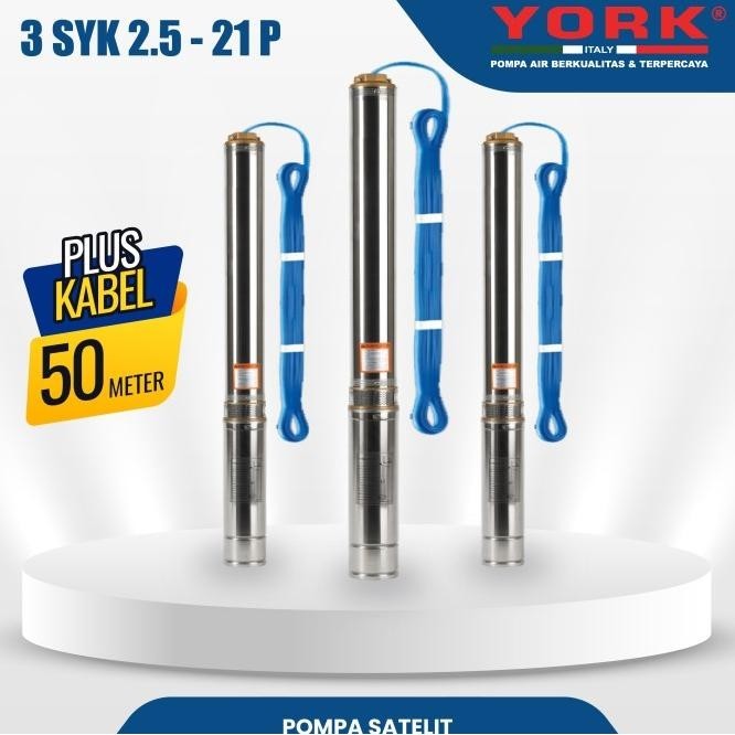 Pompa Satelit York Type 3 Syk Plus Kabel