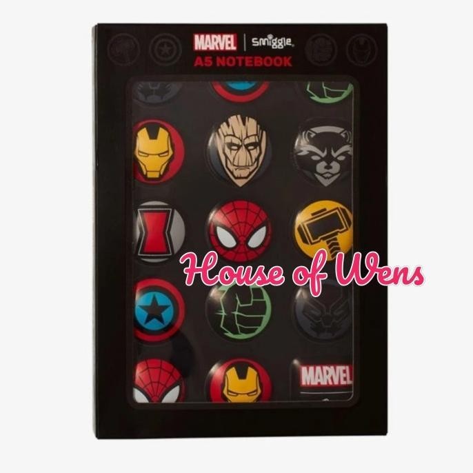 

Terlaris Smiggle Marvel Notebook A5 Original - Buku Catatan Smiggle Terbaik